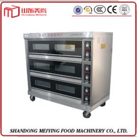 Electric deck oven